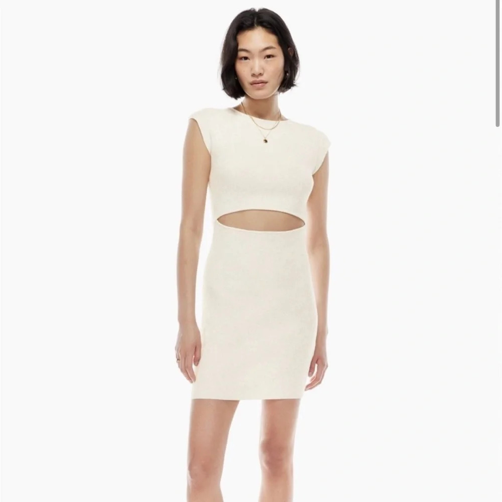 WILFRED Cut-Out Mini  Dress (Birch)